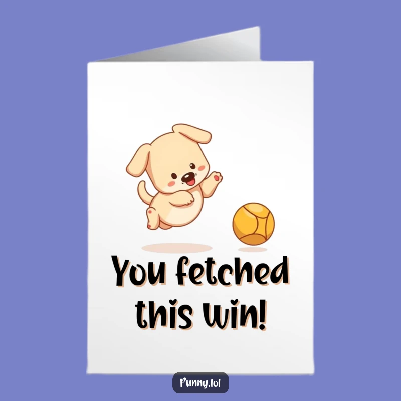 Free Printable Puppy Congrats Card: Catch Your Dreams Downloadable Celebration
